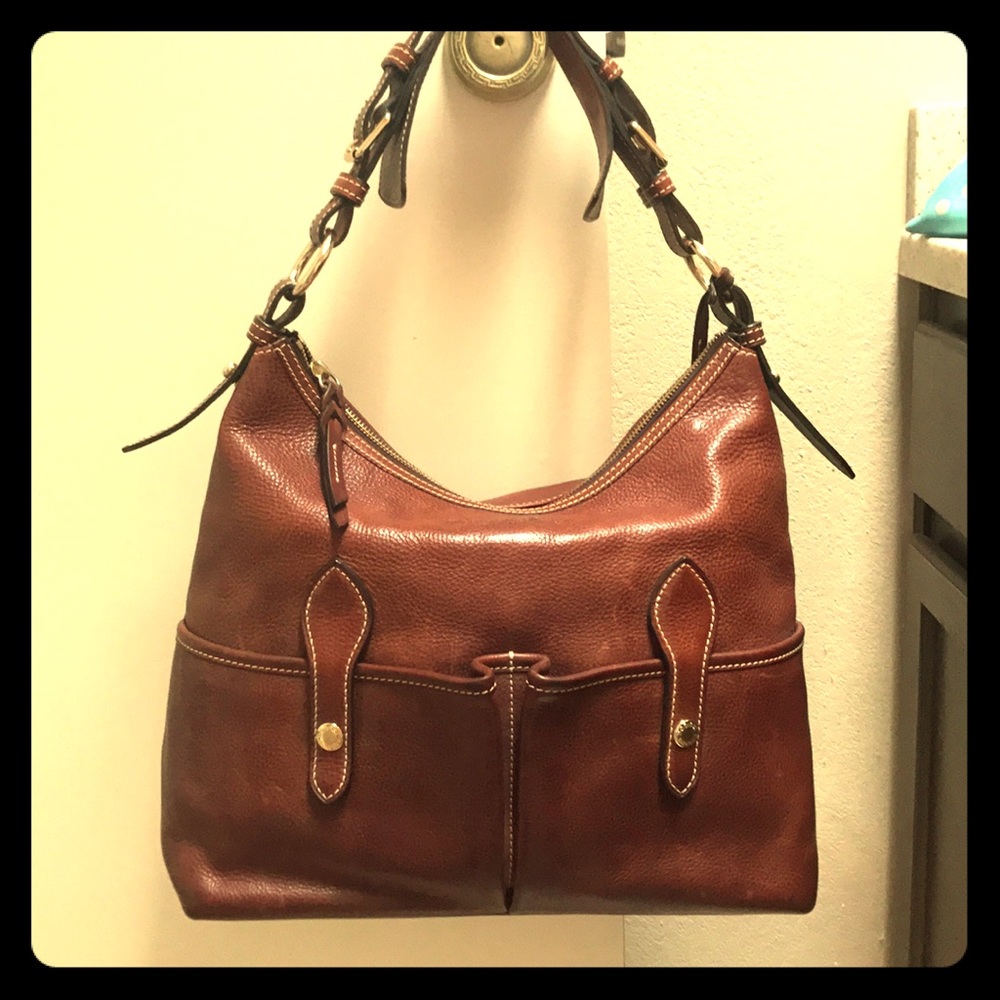 Dooney & Bourke florentine vachchetta leather bag